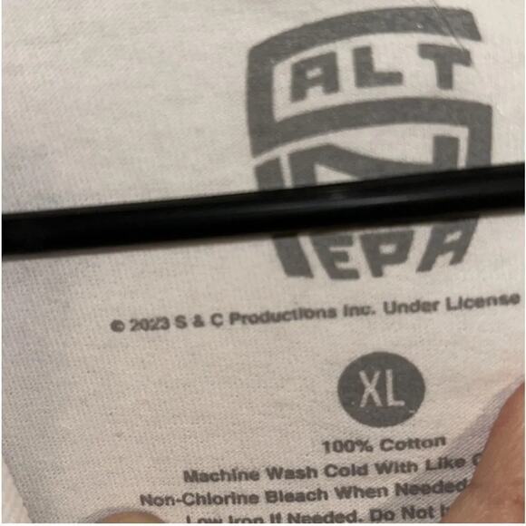 SALT N PEPA 90s Vintage Inspired Graphic Tee in White Size Unisex XL New w/ Tag - Picture 10 of 11